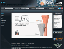 Tablet Screenshot of kerckhaert.com